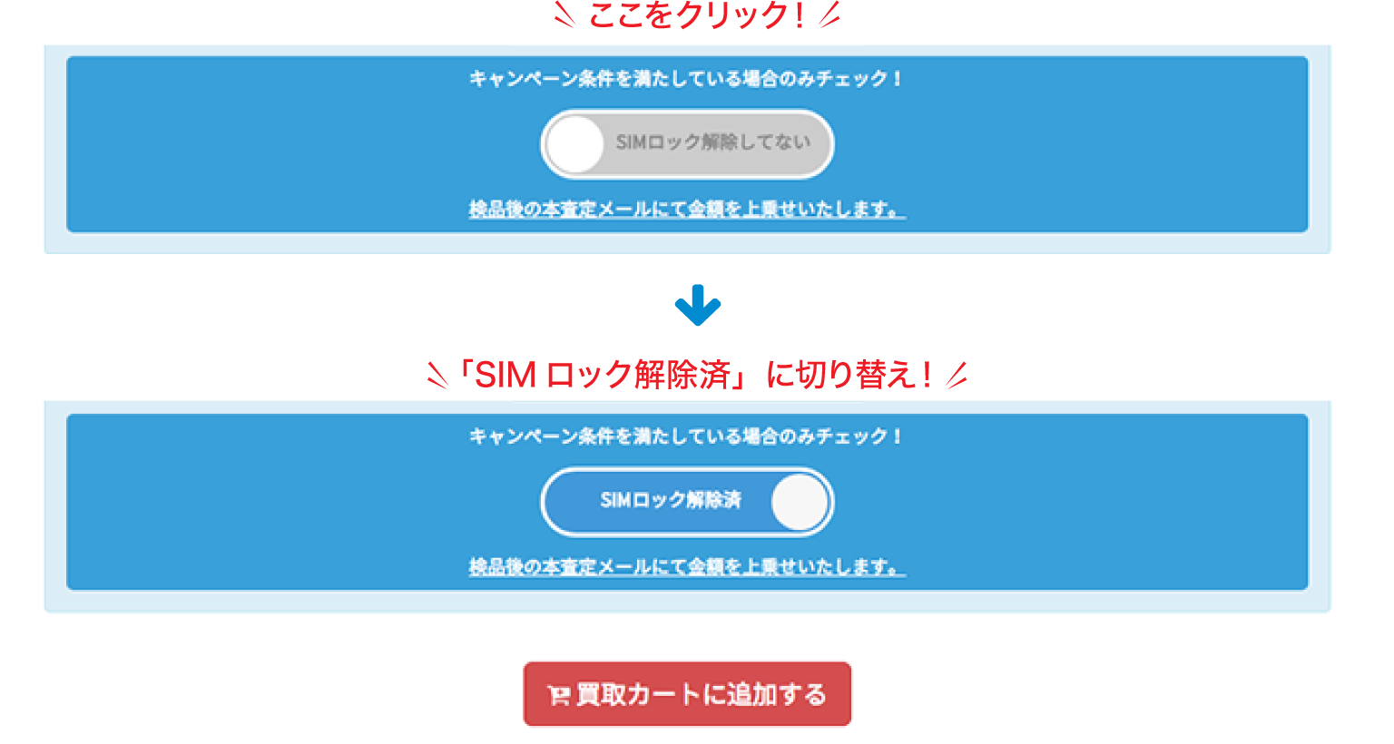 キャペーン手順イメージ