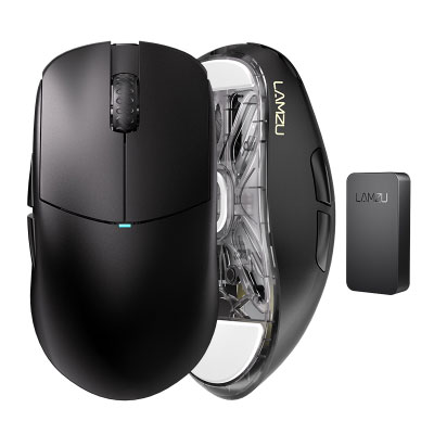 LAMZU ATLANTIS MINI 4K LAMZU-00003-CBLK [有線/無線/USB/2.4Ghz]